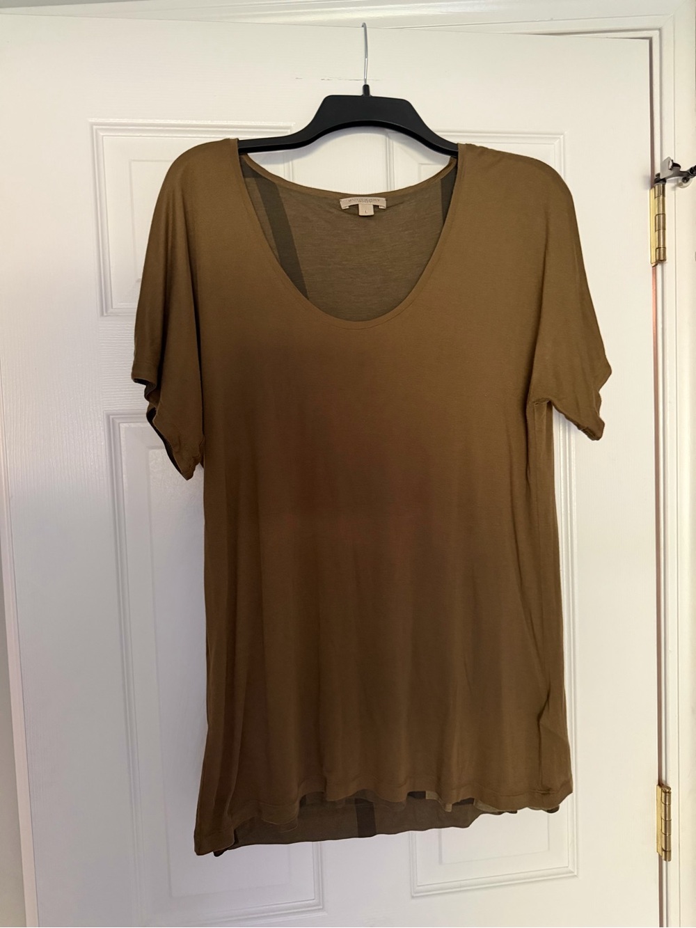 Burberry Brit scoop neck shirt